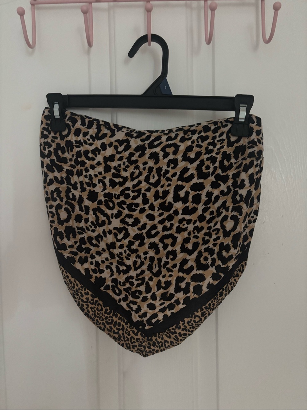 Hollister Leopard Print bandana tube top